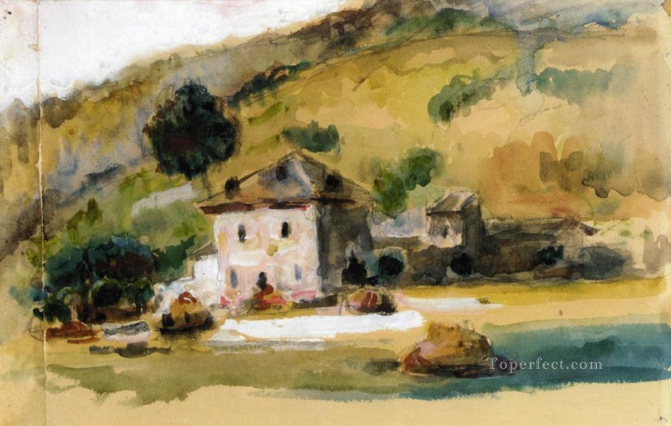 Near Aix En Provence Paul Cezanne Oil Paintings